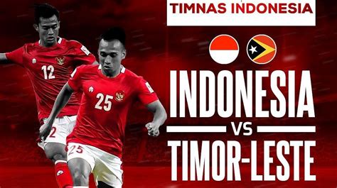 indonesia vs timor leste live